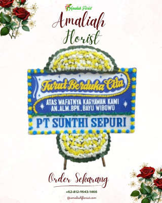 Papan Bunga Duka di Wangkanapi