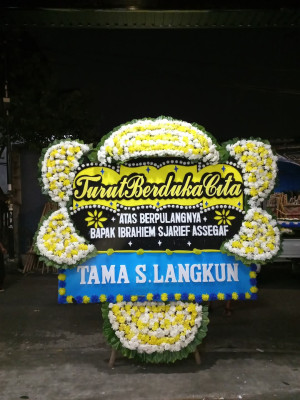 Papan Bunga Duka di Wangkanapi