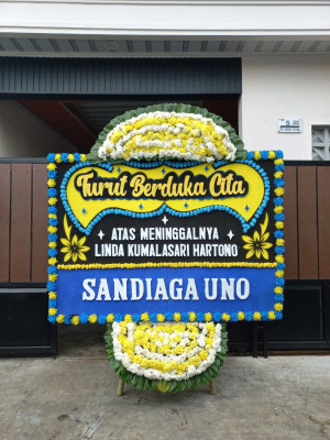 Papan Bunga Duka di Wangkanapi